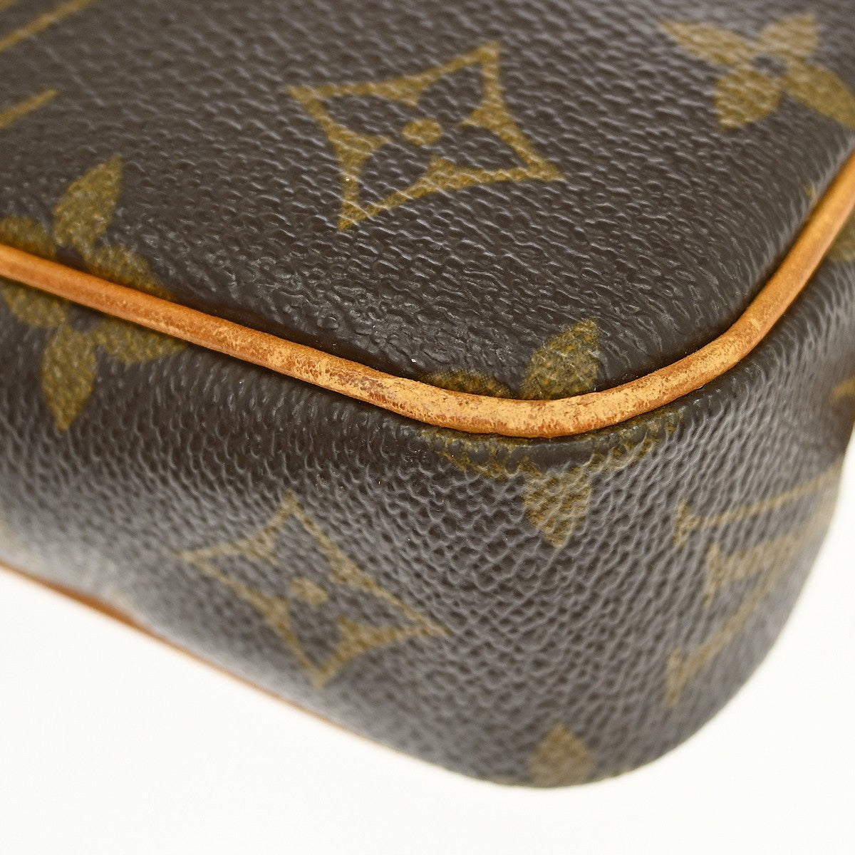 Louis Vuitton Pochette Marly Bandouliere Monogram Canvas Brown Canvas Clutche & Pouche Bag (Pre-Owned)