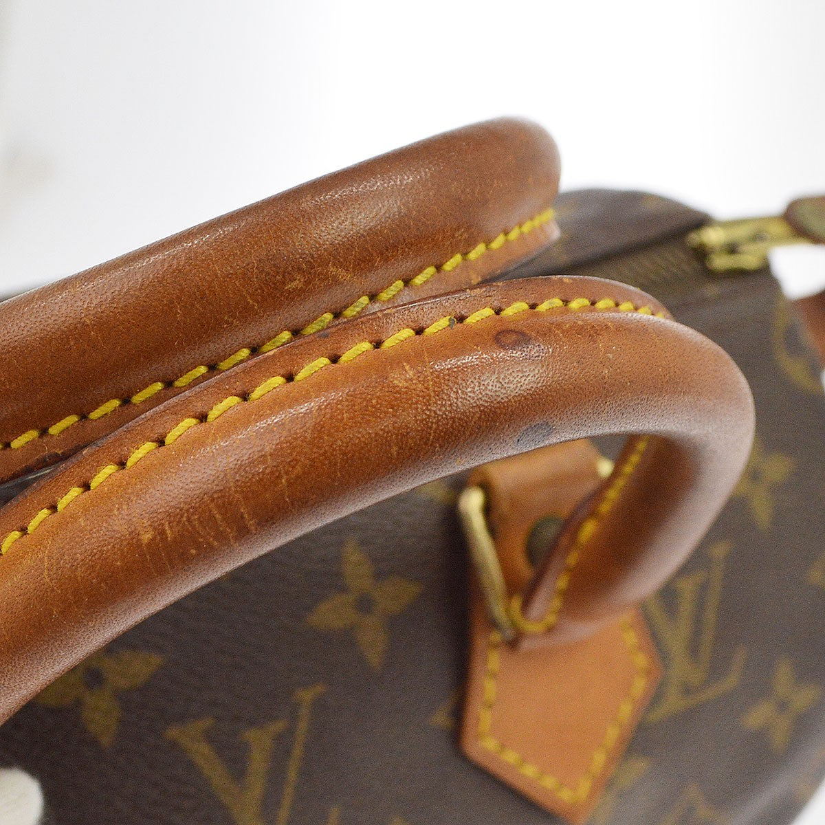 Louis Vuitton Speedy Monogram Canvas Brown Canvas Handbag (Pre-Owned)