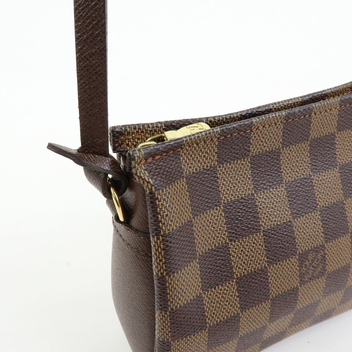 Louis Vuitton Trousse Make Up Damier Brown Canvas Clutche & Pouche Bag (Pre-Owned)