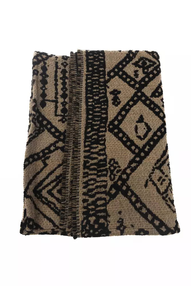 Alpha Studio Brown Wool Women Women's Scarf