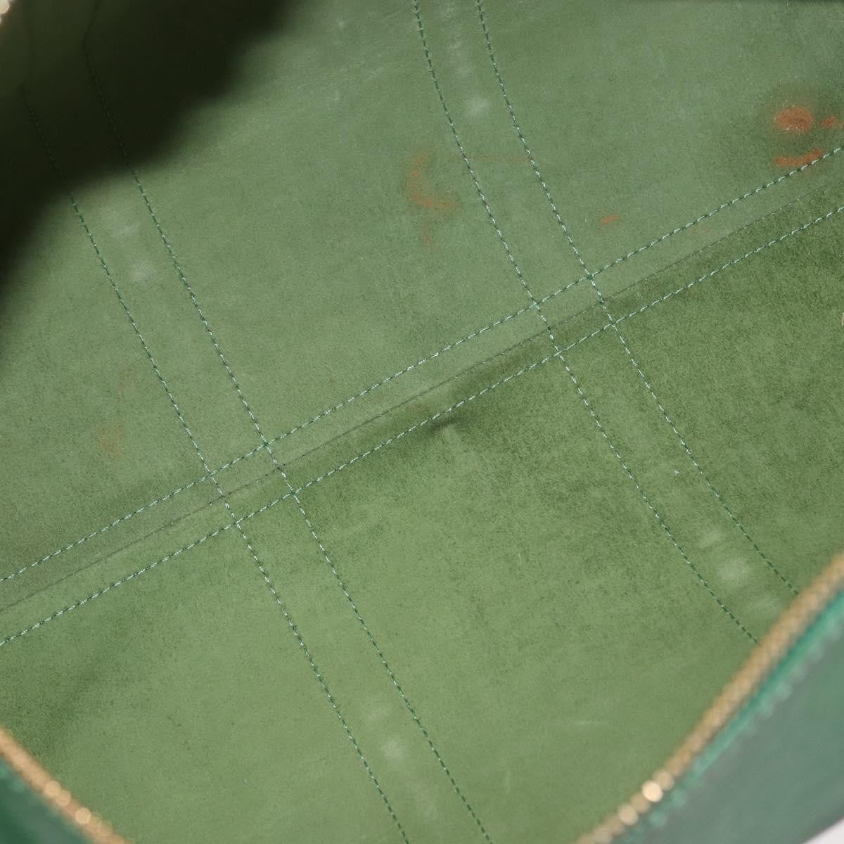Louis Vuitton Keepall Epi Leather Green Leather Travel Bag Bag (Pre-Owned)