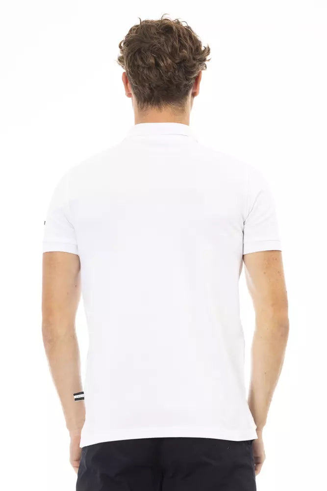 Baldinini Trend Black Cotton Men Polo Men's Shirt