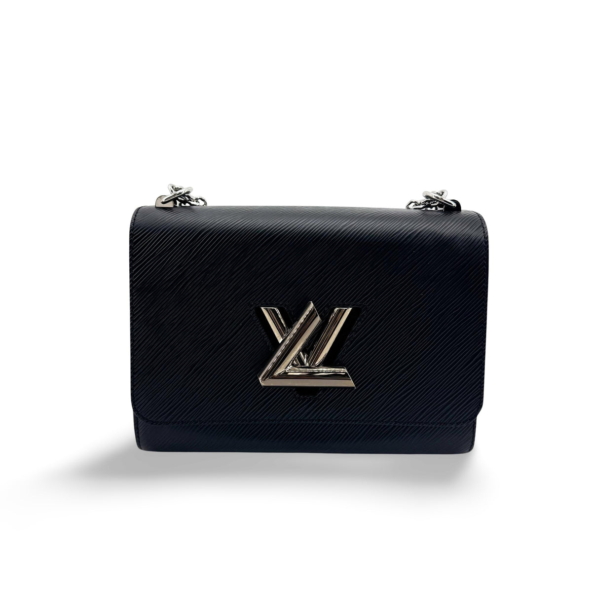 Louis Vuitton Twist Epi Leather With Limited Edition Hardware Black Leather Handbag (Pre-Owned)