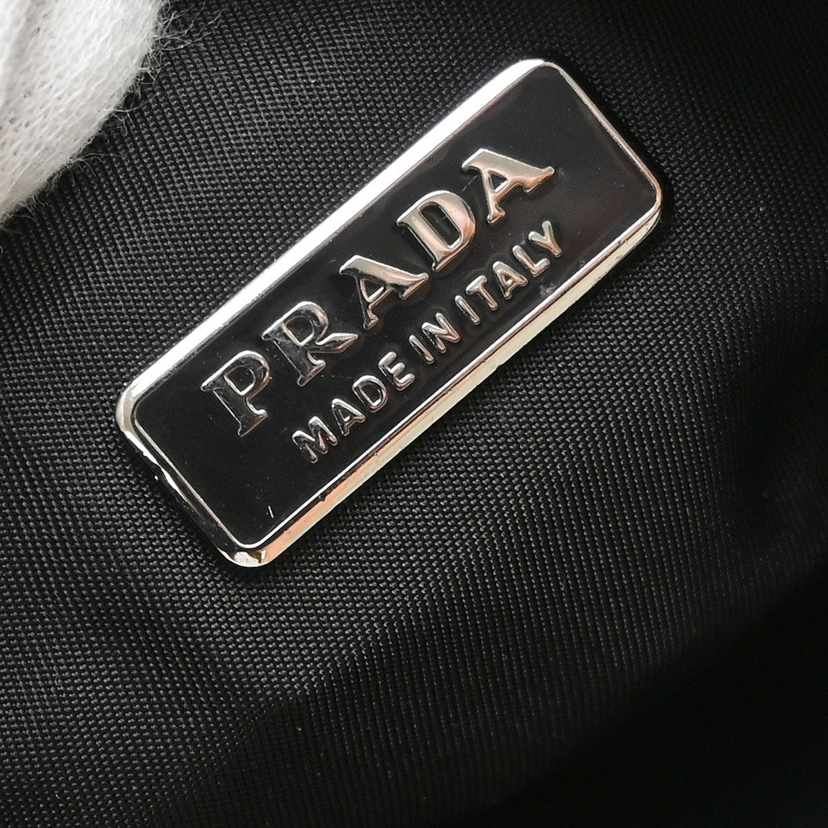 Prada Hobo Tessuto Black Nylon Handbag (Pre-Owned)