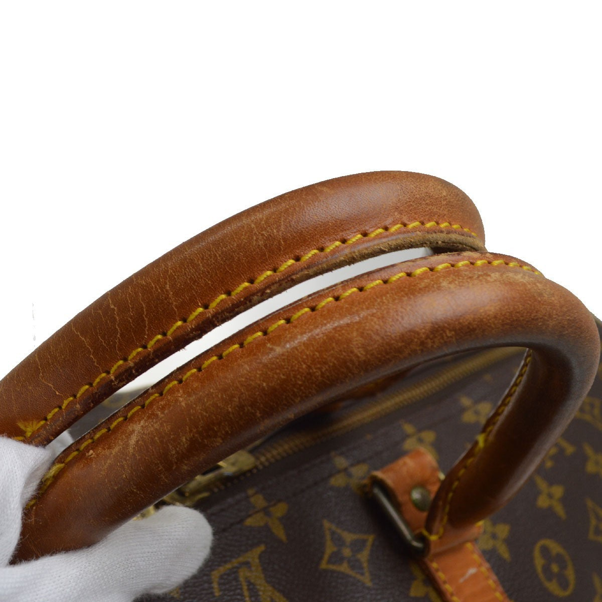 Louis Vuitton Keepall Monogram Canvas Brown Canvas Travel Bag Bag (Pre-Owned)