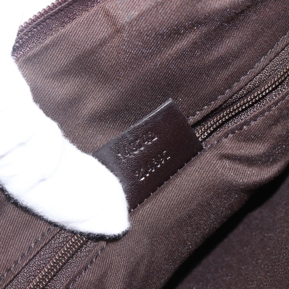 Gucci Gg Canvas Canvas Brown Canvas Tote Bag Bag (Pre-Owned)
