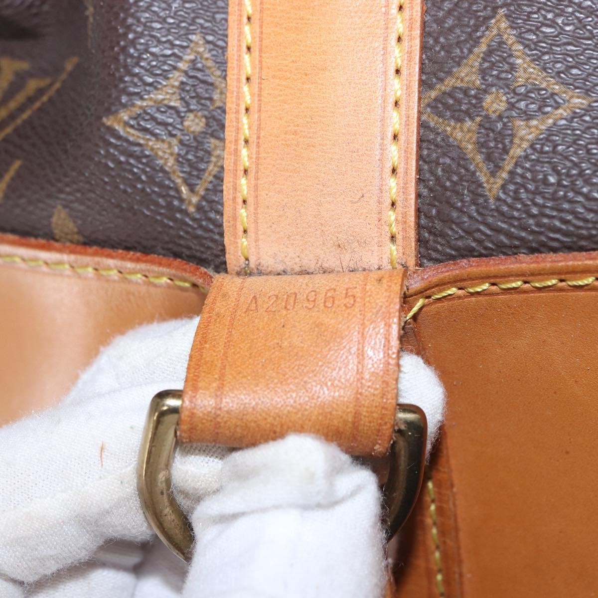 Louis Vuitton Randonnee Monogram Canvas Brown Canvas Shoulder Bag Bag (Pre-Owned)