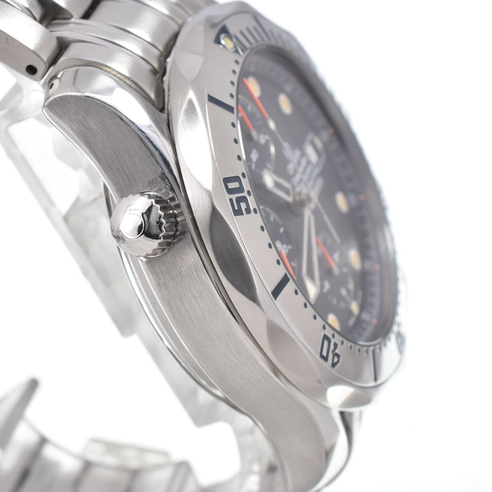 Omega Seamaster Diver 300M Chronometer Chronograph Automatic Stainless Steel Watch (Pre-Owned)