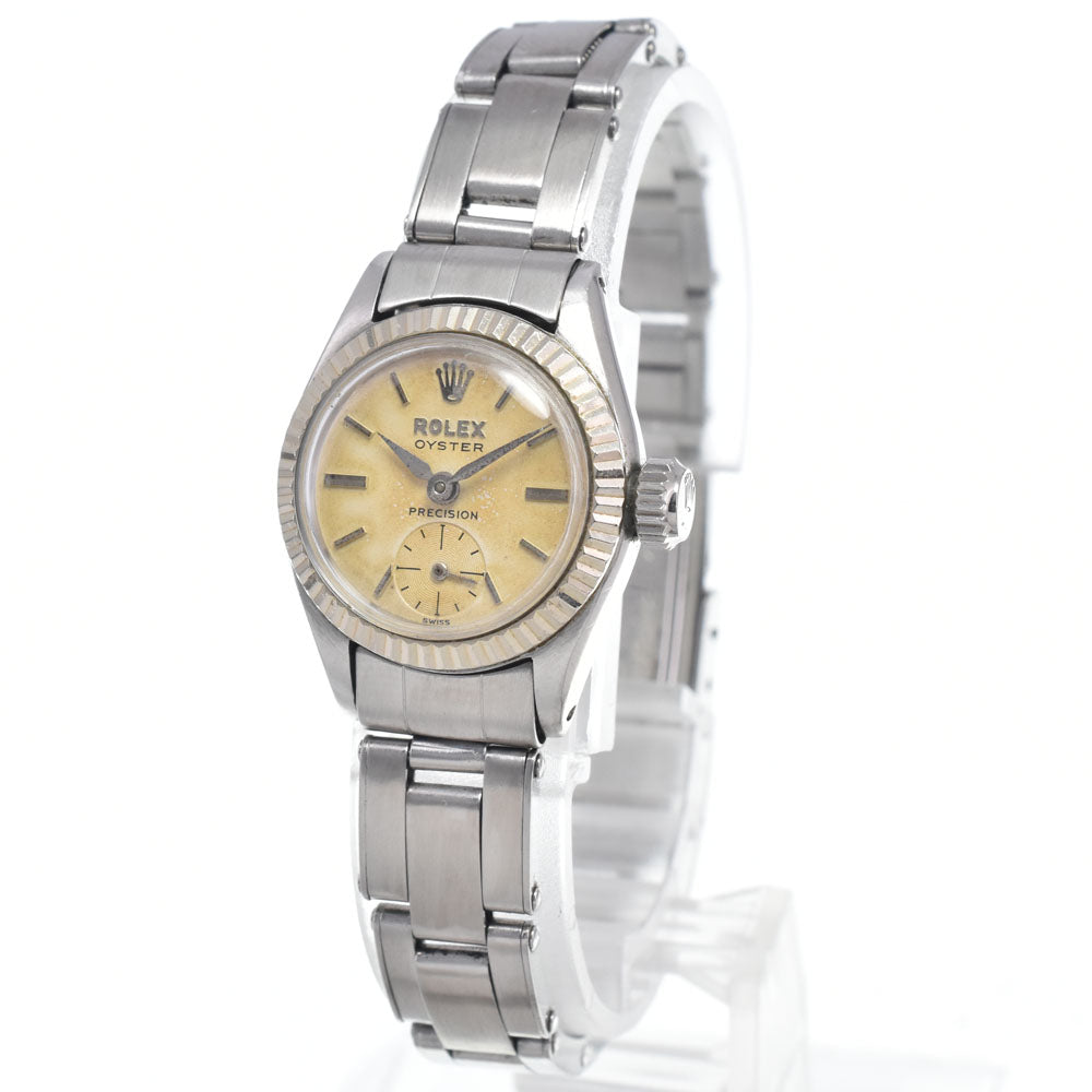 Rolex Oyster Precision Steel Watch (Pre-Owned)
