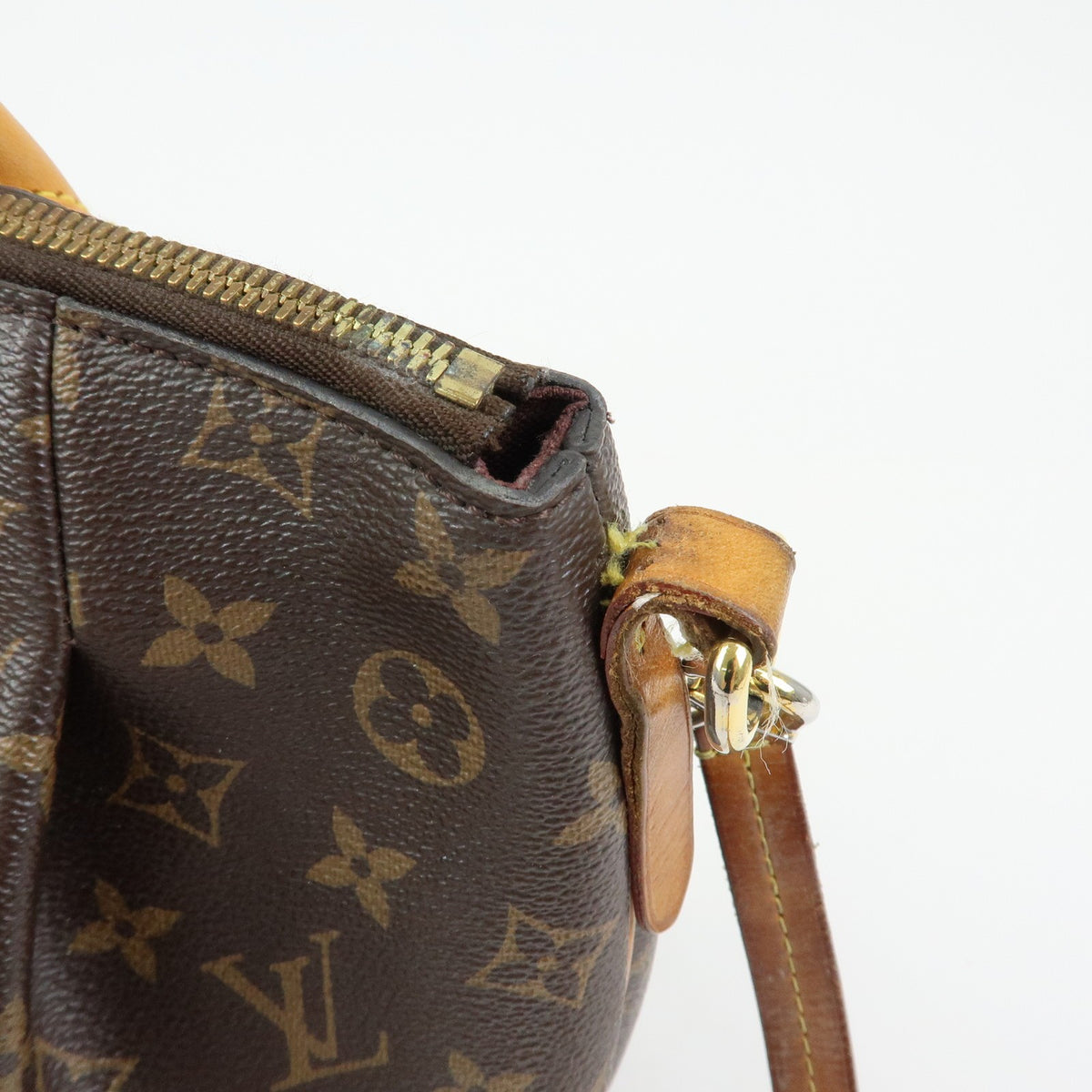 Louis Vuitton Turenne Monogram Canvas Brown Canvas Handbag (Pre-Owned)