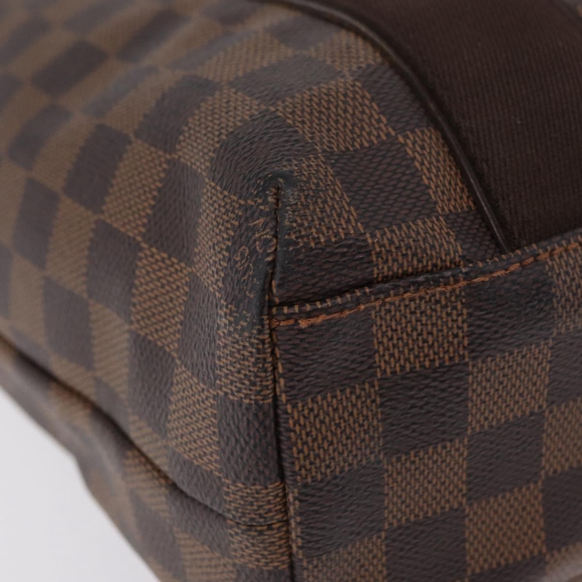 Louis Vuitton Cabas Beaubourg Damier Brown Canvas Tote Bag Bag (Pre-Owned)