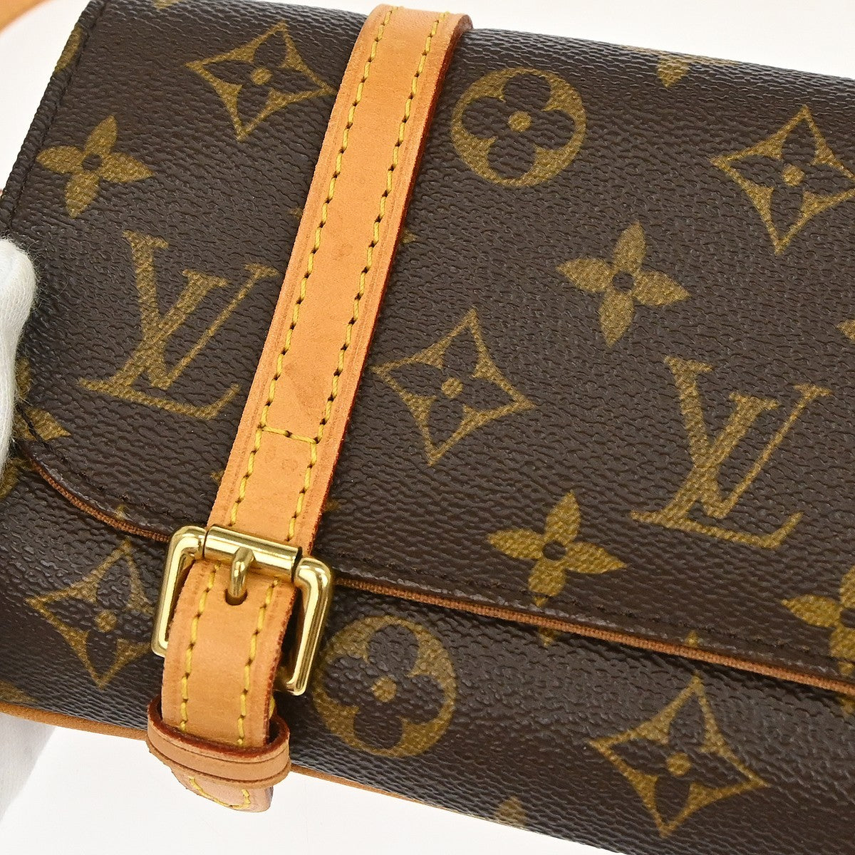 Louis Vuitton Marelle Waist Monogram Canvas Brown Canvas Clutche & Pouche Bag (Pre-Owned)