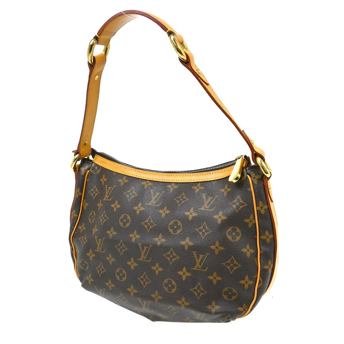 Louis Vuitton Tulum Monogram Canvas Brown Canvas Shoulder Bag Bag (Pre-Owned)