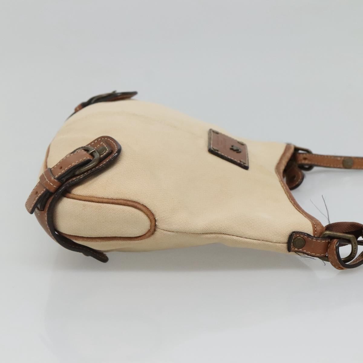 Burberry Blue Label Canvas Beige Canvas Shoulder Bag Bag (Pre-Owned)