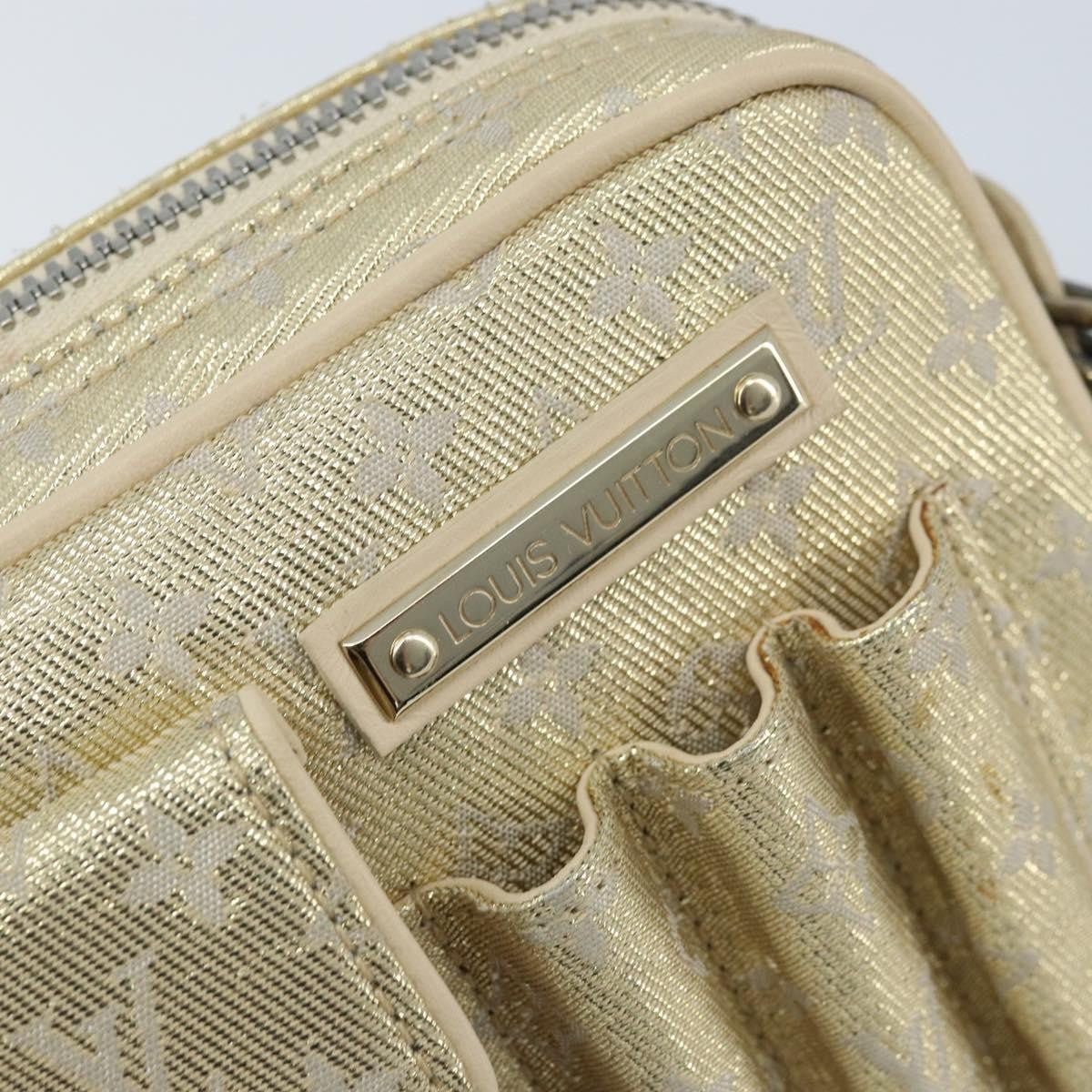 Louis Vuitton Mckenna Mini Lin Gold Canvas Shoulder Bag Bag (Pre-Owned)