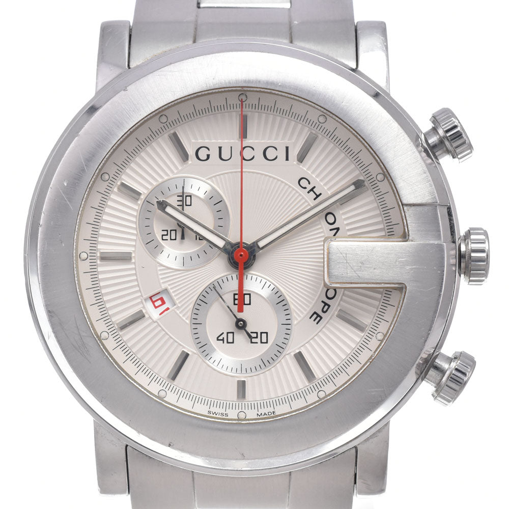 Gucci G-Chrono Chronograph Quartz Stainless Steel Watch (Pre-Owned)
