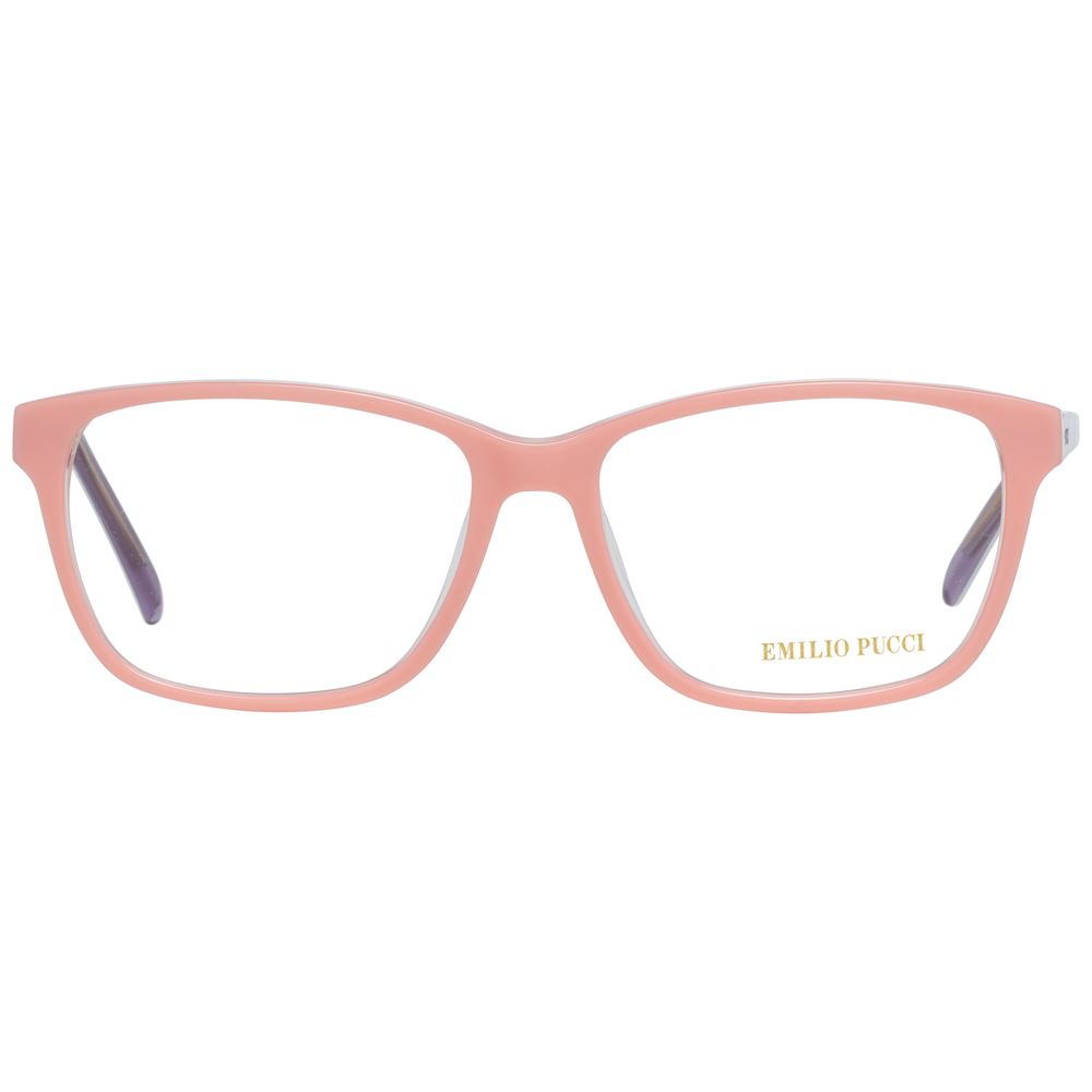 Emilio Pucci Rose-Hued Designer Eyewear Women's Elegance