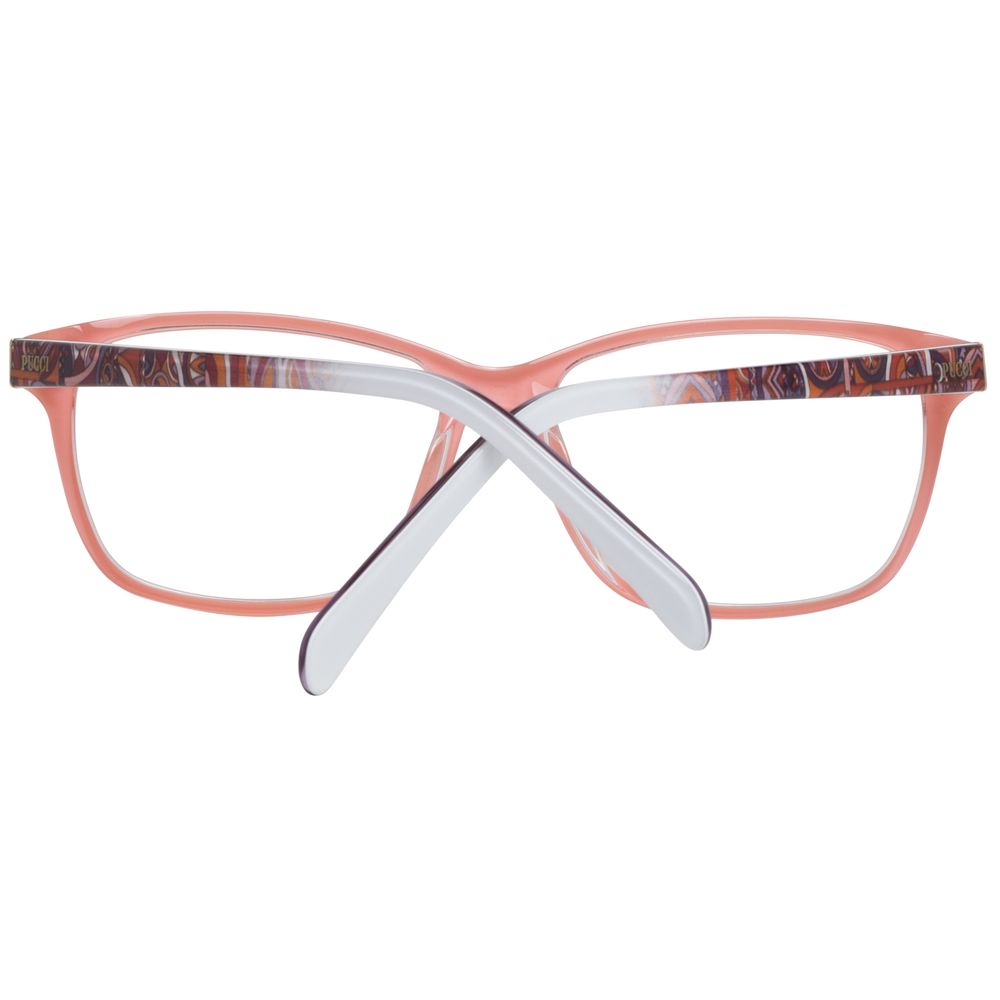 Emilio Pucci Rose-Hued Designer Eyewear Women's Elegance