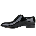 Alexander McQueen Men's Patent Black Leather Dress Shoes