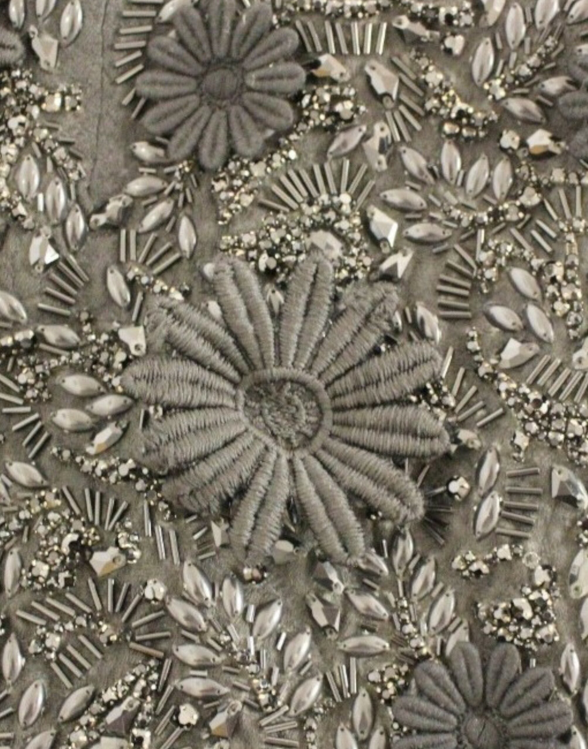 Dolce & Gabbana Black floral crystal embedded Women's dress