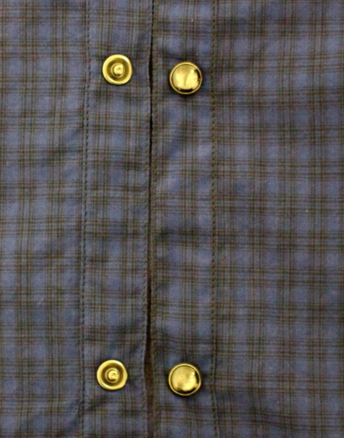 Costume National Blue checkered cotton Men's shirt