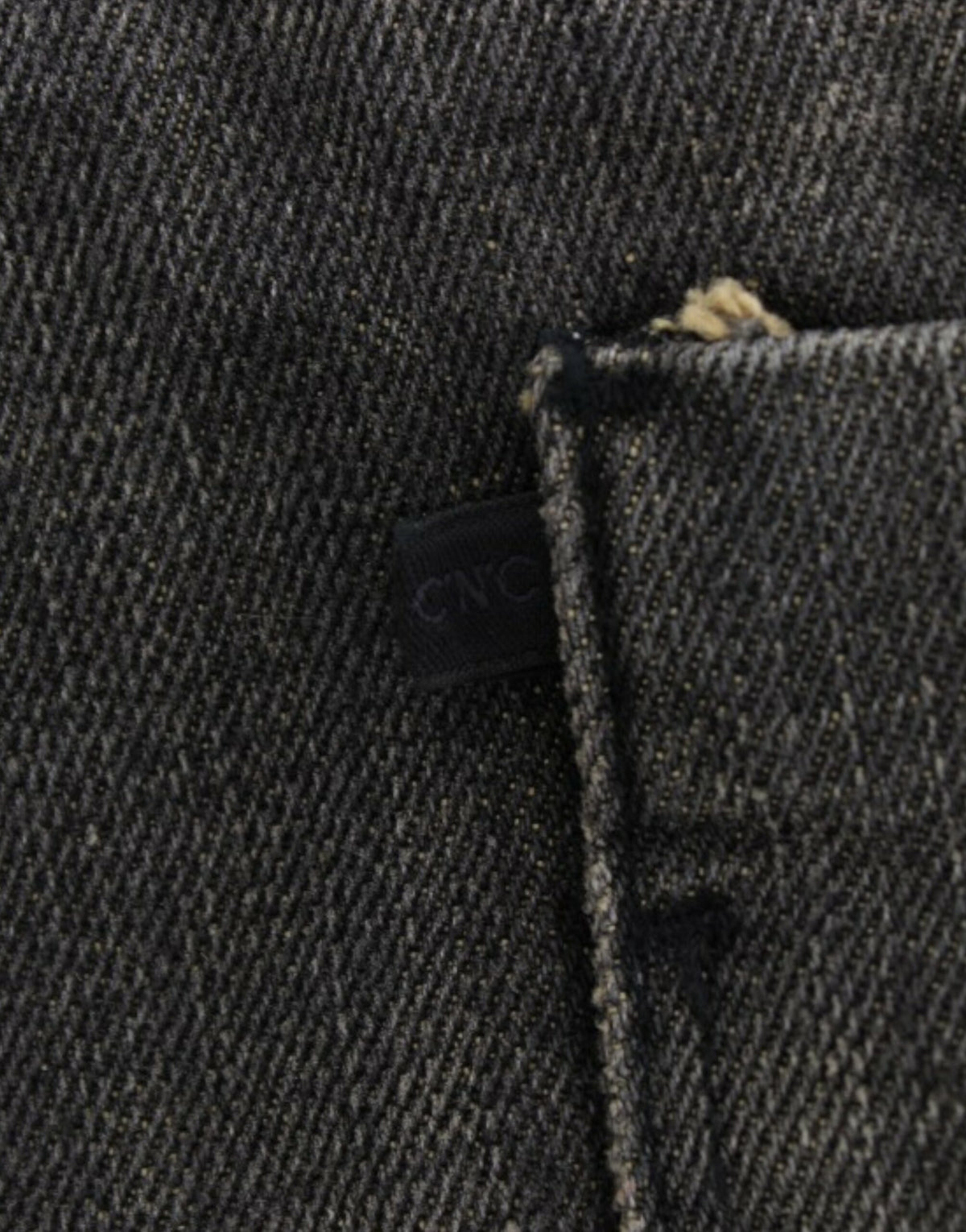 Costume National Gray distressed Women's jeans