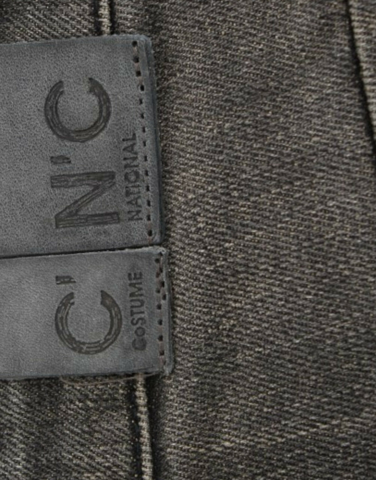 Costume National Gray distressed Women's jeans