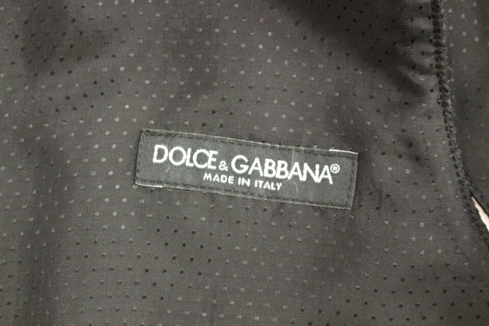 Dolce & Gabbana Gray Wool Blend Vest Gilet Men's Weste