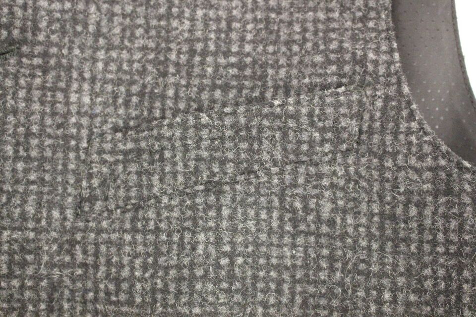 Dolce & Gabbana Gray Wool Blend Vest Gilet Men's Weste