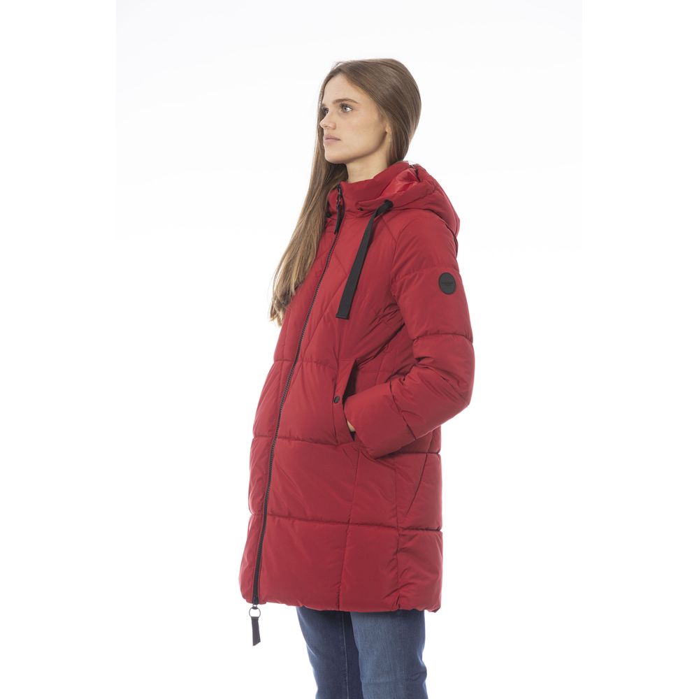 Baldinini Trend Red Polyester Women Women's Jacket