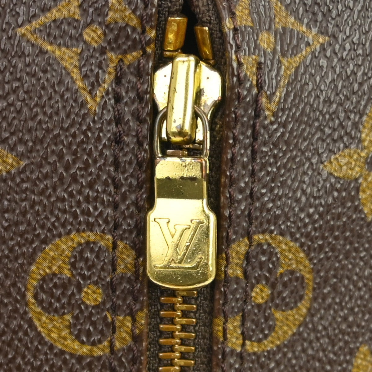 Louis Vuitton Papillon Monogram Canvas Brown Canvas Handbag (Pre-Owned)