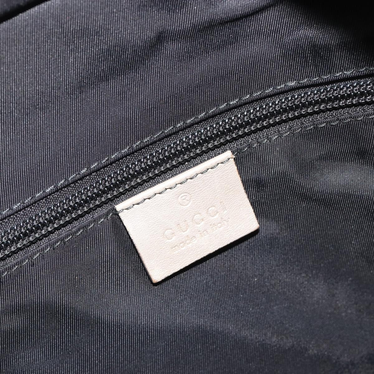 Gucci Plus Tote Gg Imprime Silver Canvas Tote Bag Bag (Pre-Owned)