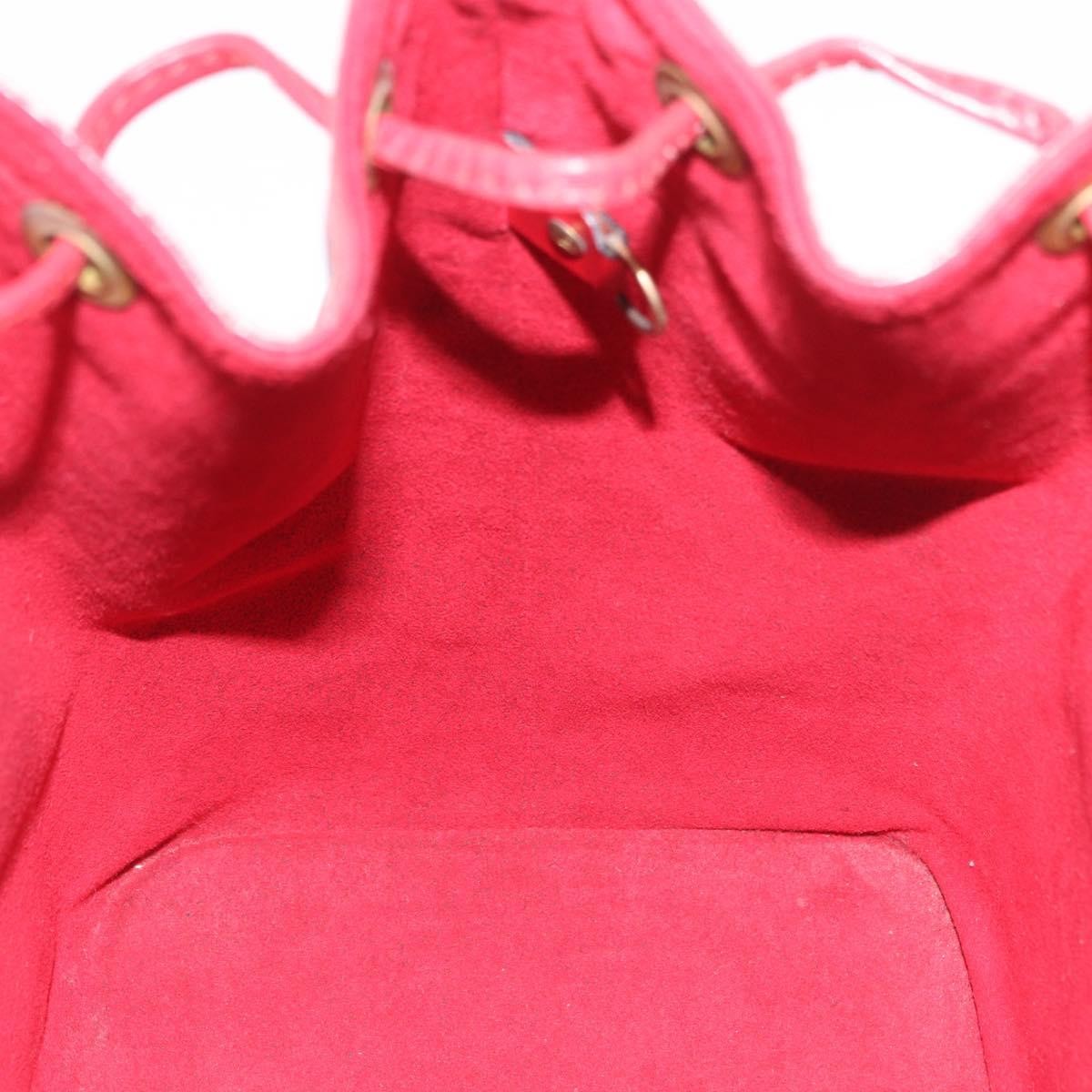 Louis Vuitton Petit Noe Epi Leather Red Leather Shoulder Bag Bag (Pre-Owned)