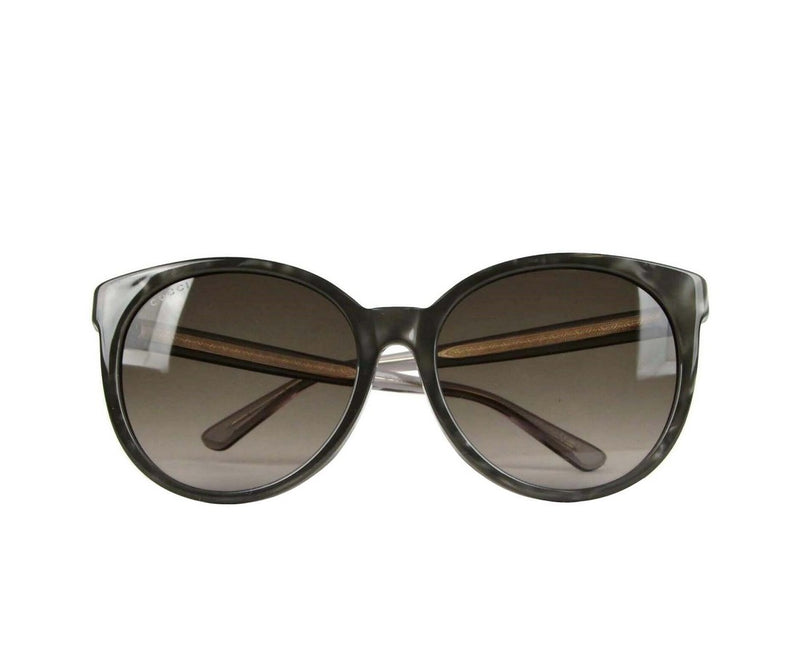 Gucci Women's Pearl Silver Acetate Round Sunglasses GG Logo GG3833/F/S R4IHA 434093 1921