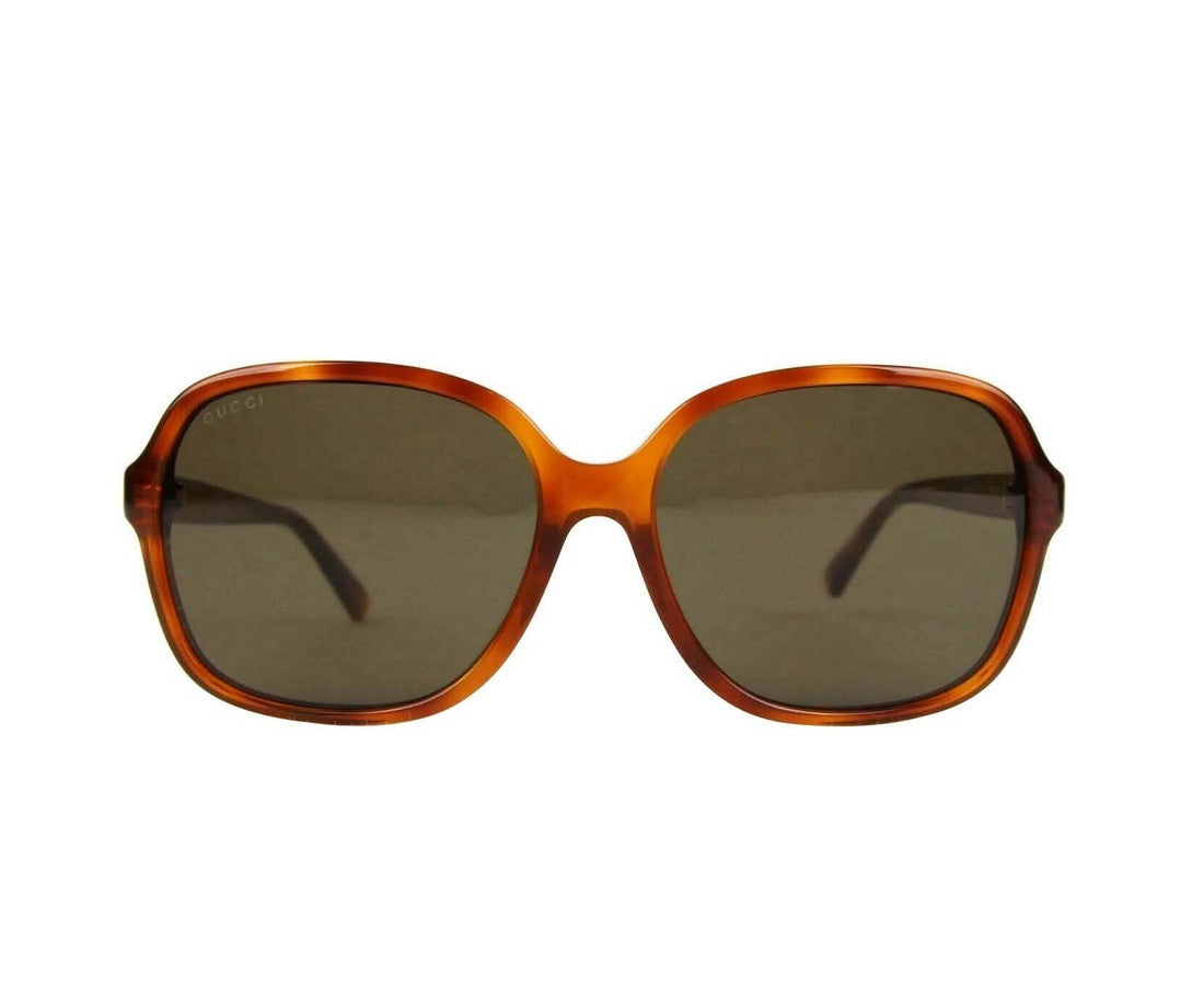 Tortoise Acetate Square Sunglasses GG Logo GG 3834 F S 056EJ 2419