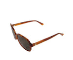 Gucci Women's Tortoise Acetate Square Sunglasses With GG Logo GG 3834/F/S 056EJ 434094 2419