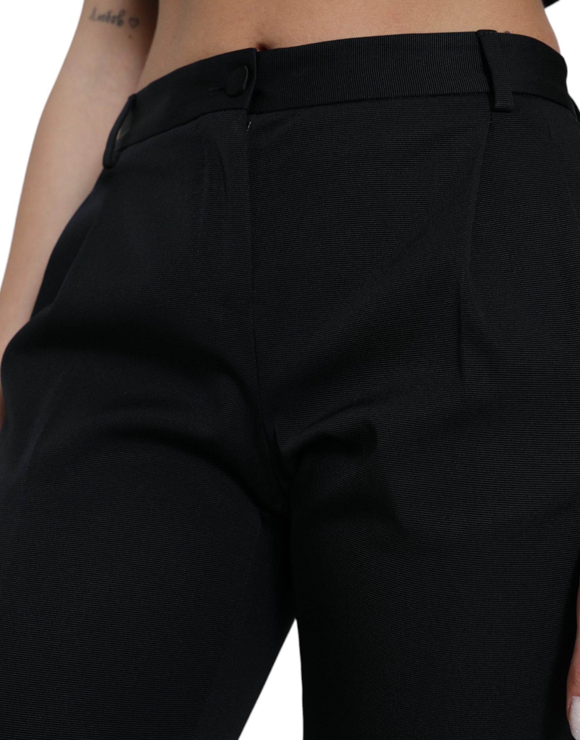 Dolce & Gabbana Chic High Waist Skinny Cropped Women's Pants