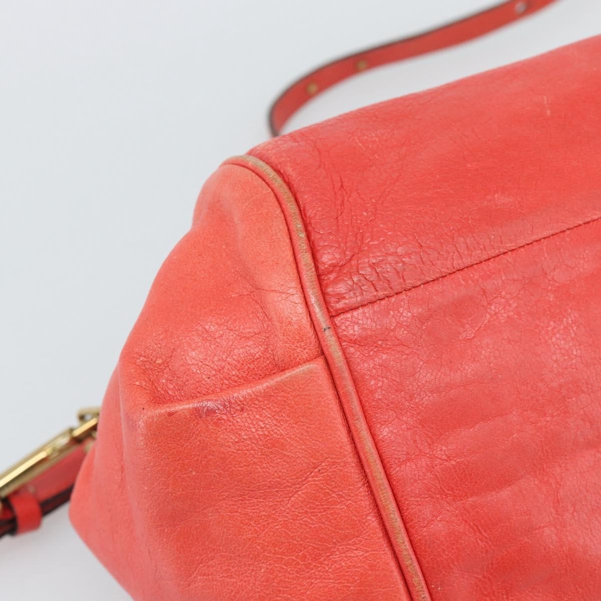 Chloe Ethel Leather Red Leather Handbag (Pre-Owned)