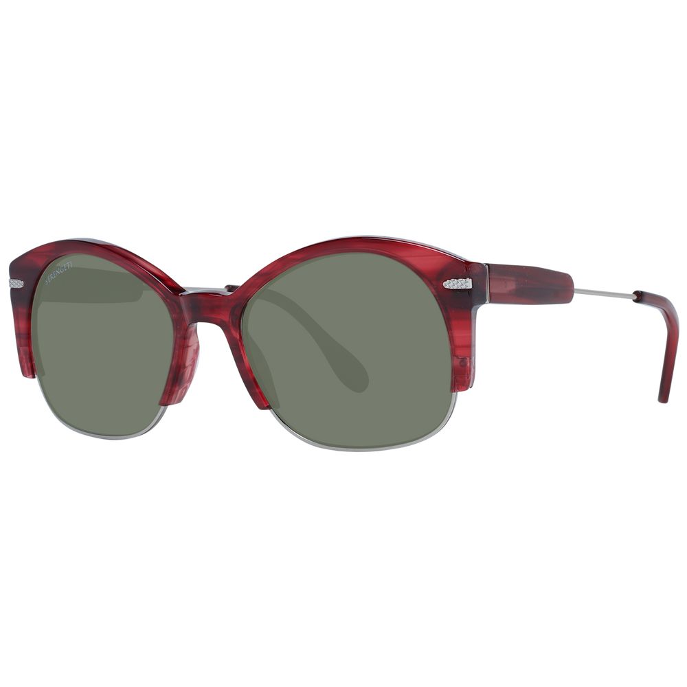 Serengeti Multicolor Acetate & Metal  Sunglasses