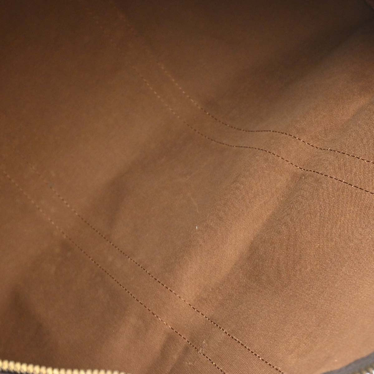 Louis Vuitton Keepall Monogram Canvas Brown Canvas Travel Bag Bag (Pre-Owned)