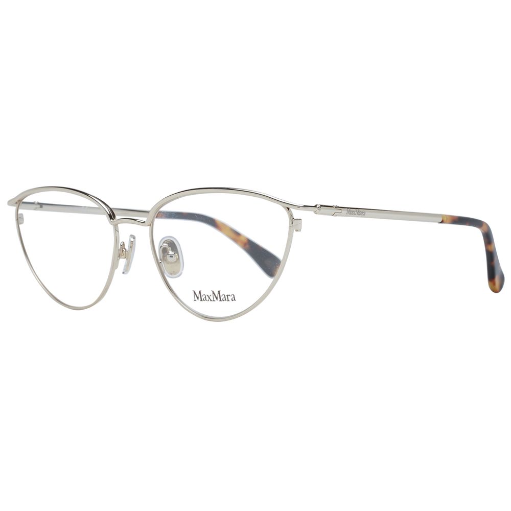 Max Mara Gold Metal Glasses Women's (Frames)