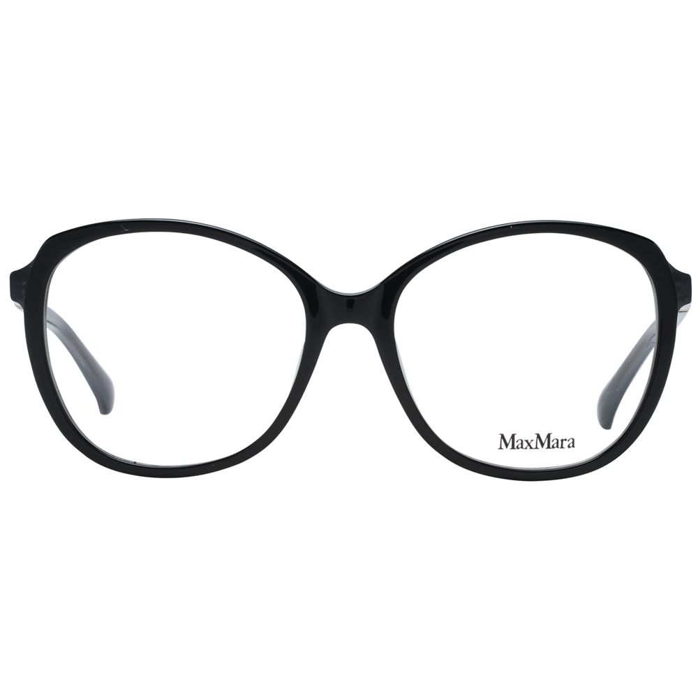 Max Mara Black Plastic Glasses Women's (Frames)