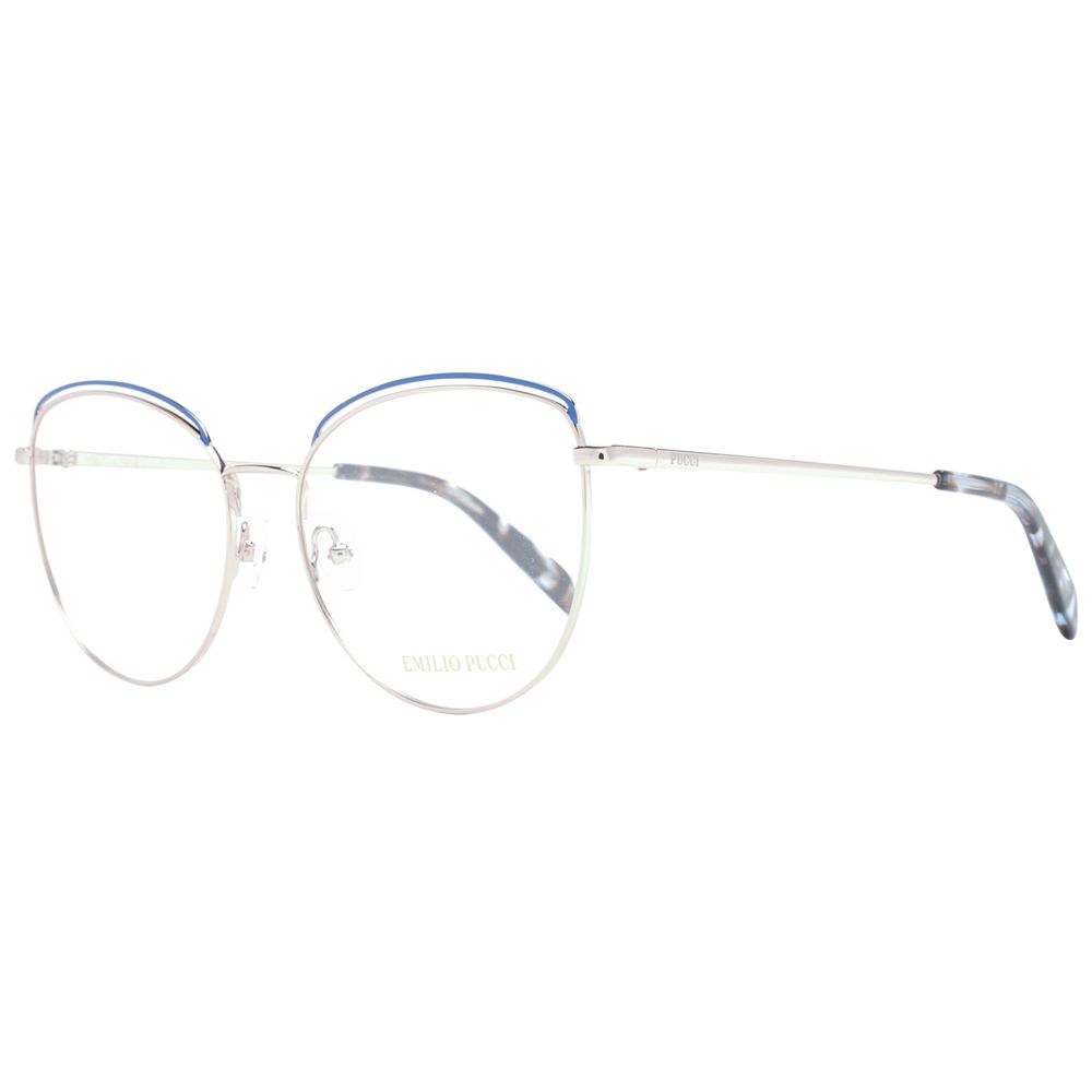 Emilio Pucci Blue Metal Glasses Women's (Frames)