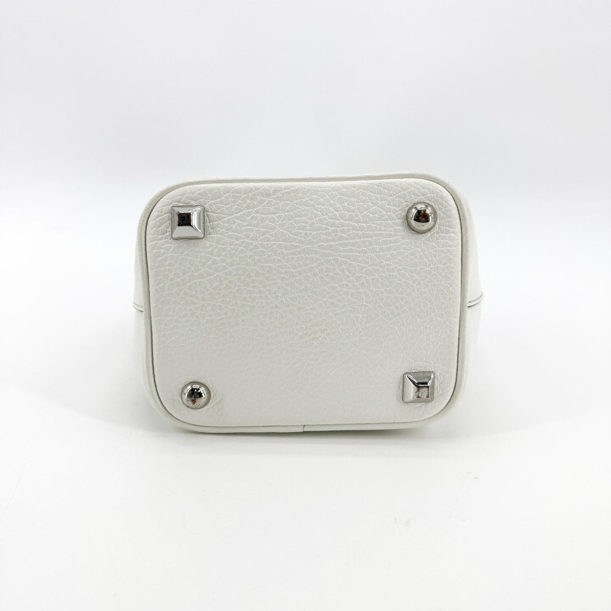 Maison Margiela 5Ac Leather White Calfskin Handbag (Pre-Owned)