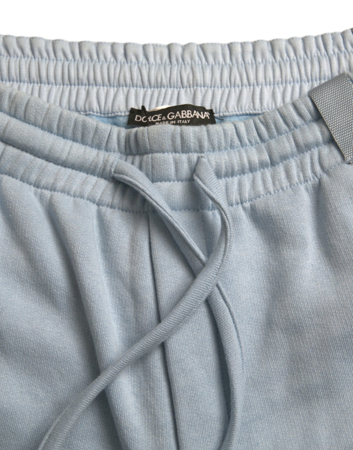 Dolce & Gabbana Light Blue Cotton SweatMen's Men Jogger Men's Pants