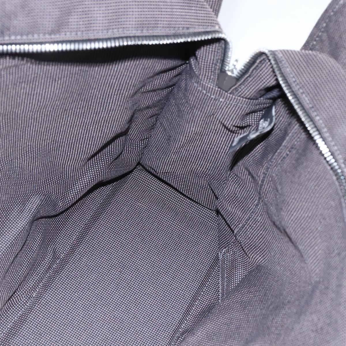 Hermes Fourre-Tout Herline Canvas Gray Canvas Tote Bag Bag (Pre-Owned)