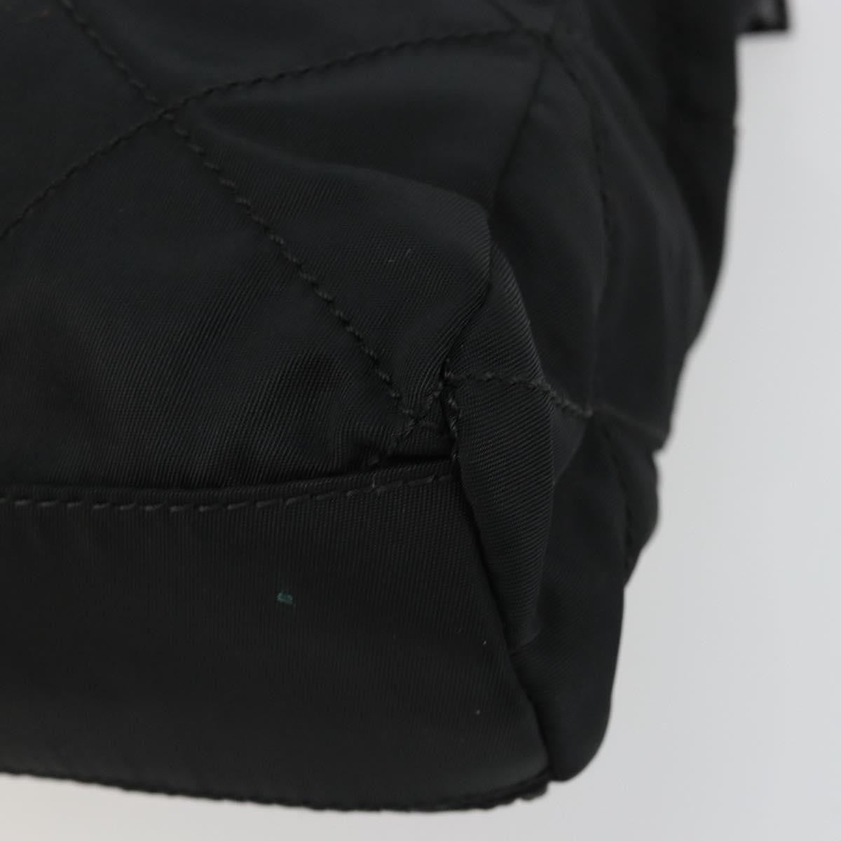 Prada Re-Edition 1995 Chain Quilted Tessuto Black Nylon Shoulder Bag Bag (Pre-Owned)