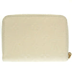 Louis Vuitton Portefeuille White Canvas Wallet  (Pre-Owned)