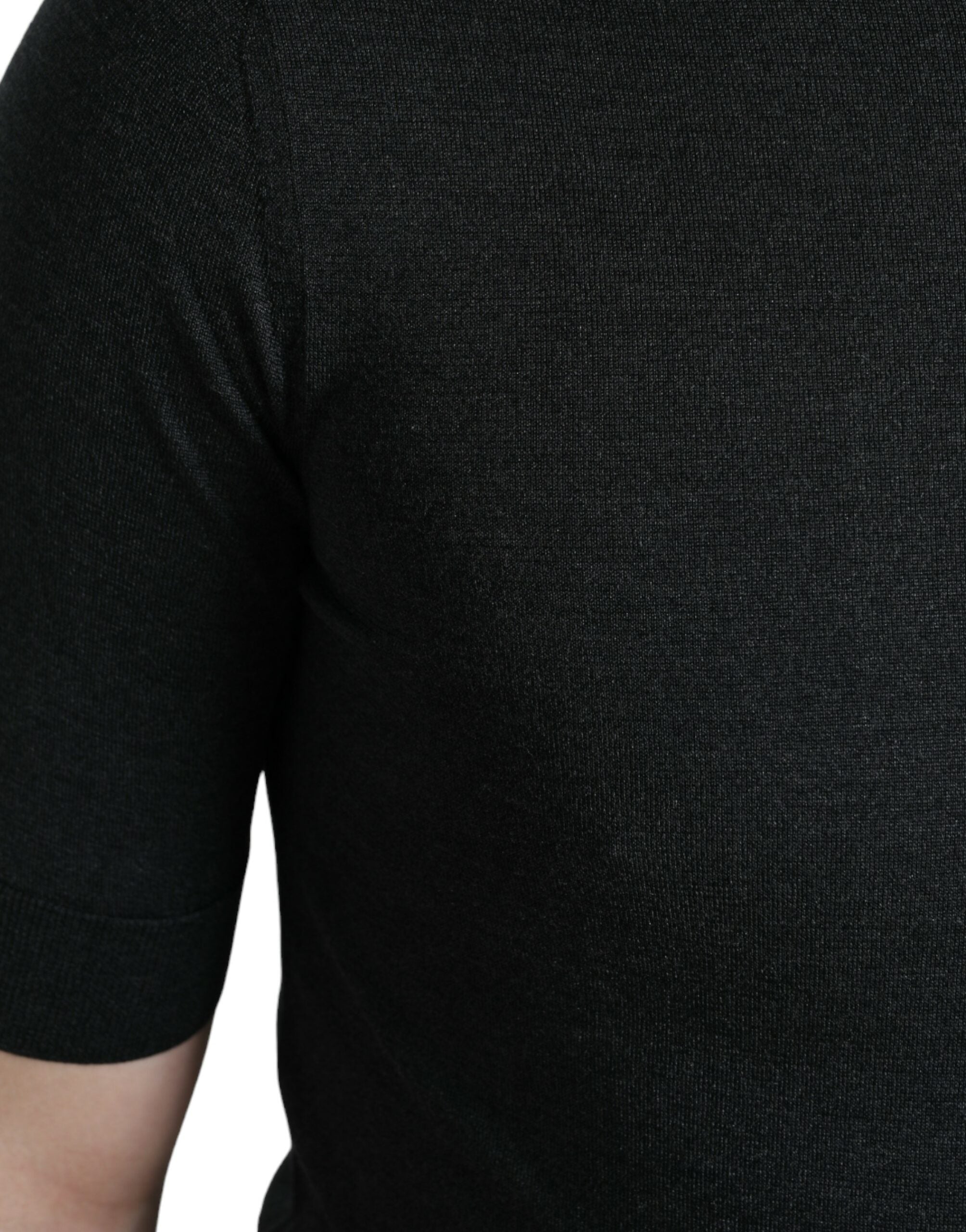 Dolce & Gabbana Dark Gray Crew Neck Short Sleeves Men's T-shirt