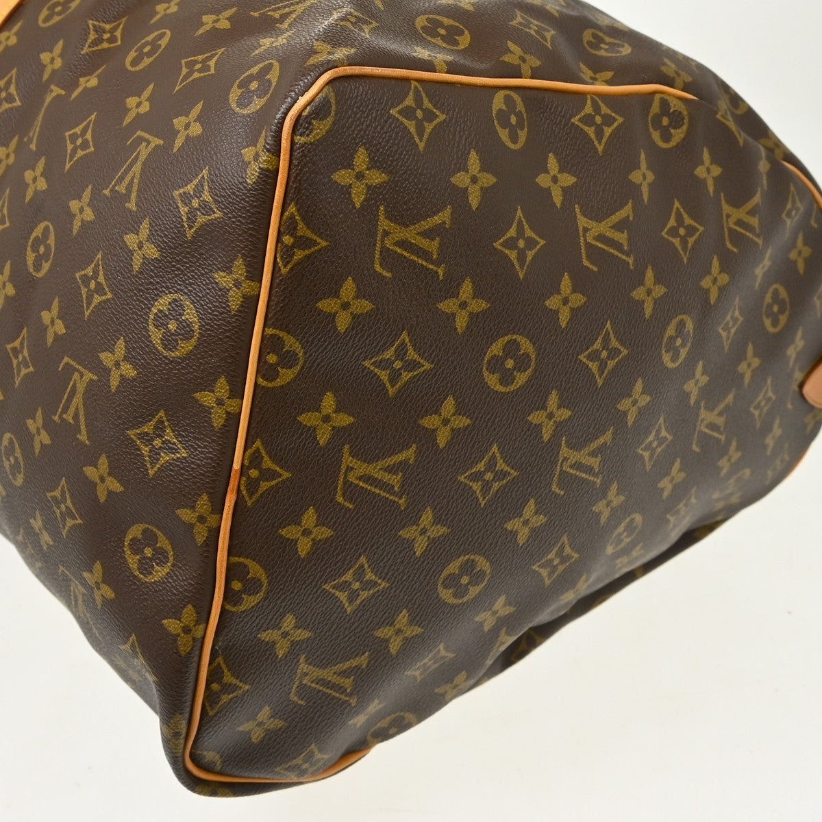 Louis Vuitton Keepall Monogram Canvas Brown Canvas Travel Bag Bag (Pre-Owned)